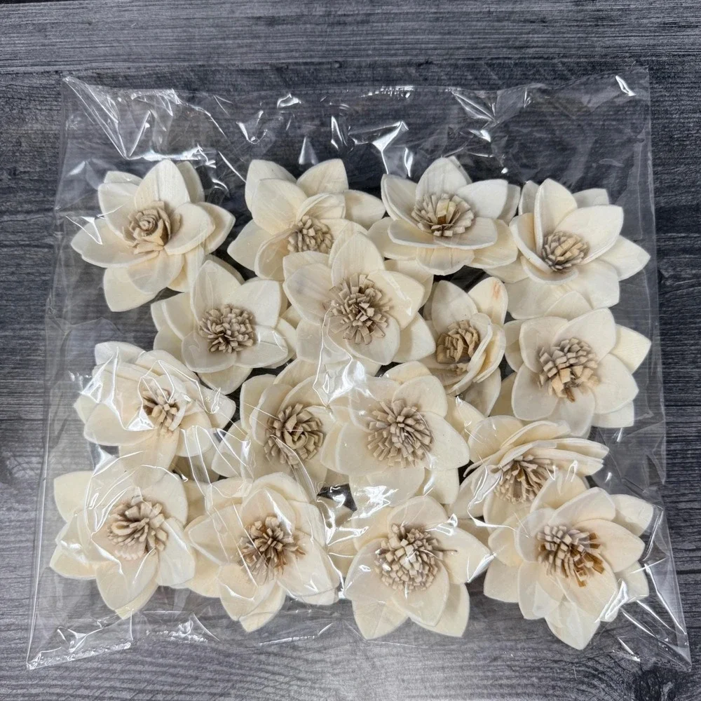 Natural Dried Rukmani Flowers - Bag of 16 (2.5